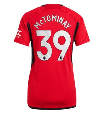 Manchester United Scott McTominay #39 Hemmatröja Dam 2023-24 Kortärmad